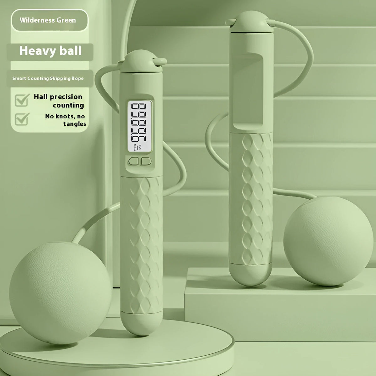 ABS plastic skipping rope with ball bearings in various cord styles and colours.