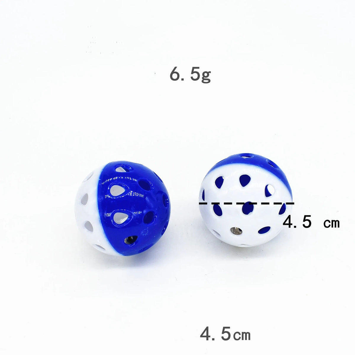 Parrot nibble training interactive tool 5-piece sliding ball set made from metal and plastic