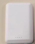 5000mAh magnetic wireless power bank in five colour options showing plastic shell and polymer lithium ion cell