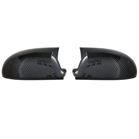 Volkswagen Sagitar mirror housing pair in horn bright black plastic finish