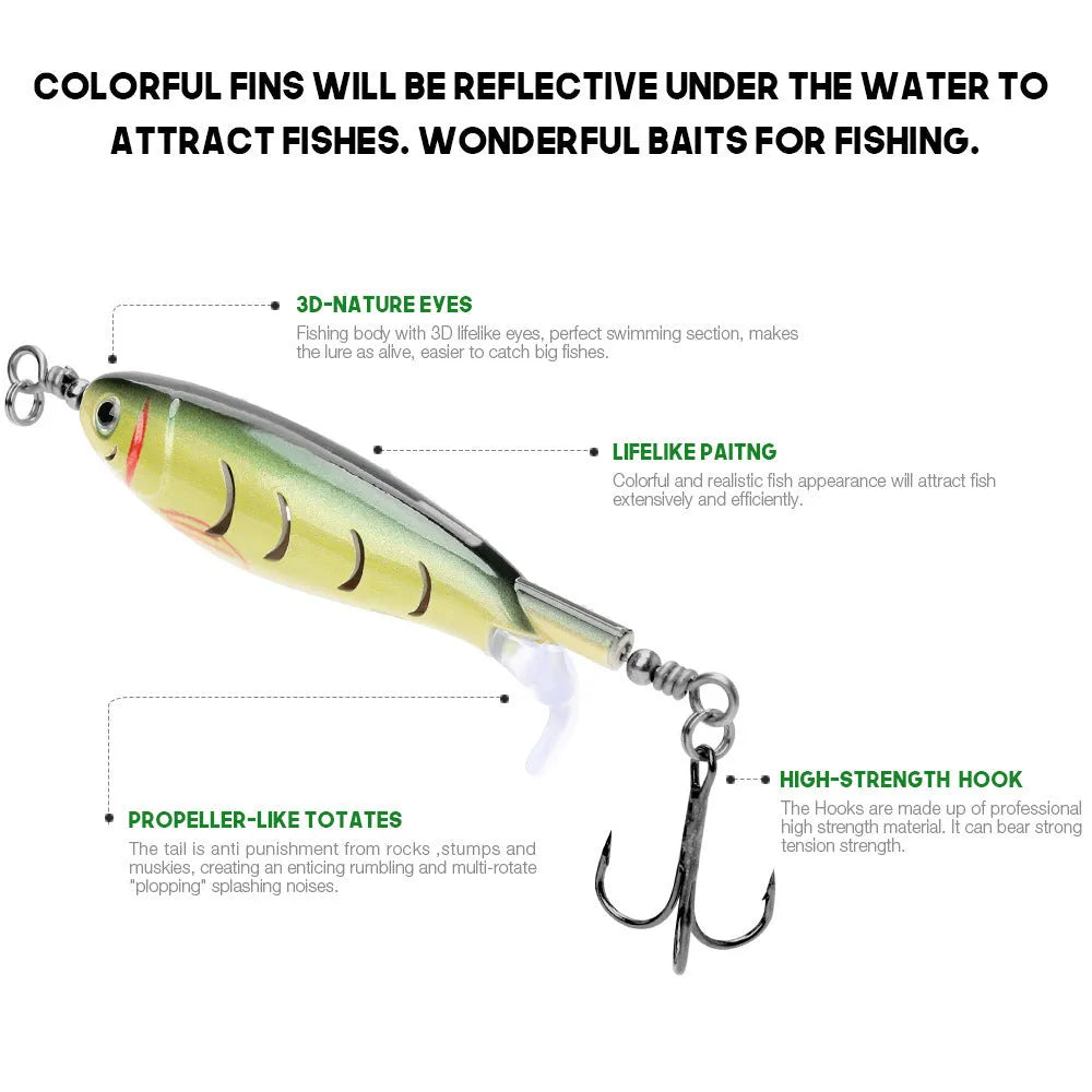 7.5cm road fishing bait artificial lure with bionic design for freshwater predator fishing
