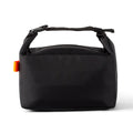 Japanese style Oxford cloth insulated bag in grey black yellow or army green with 24cm base for lunch storage