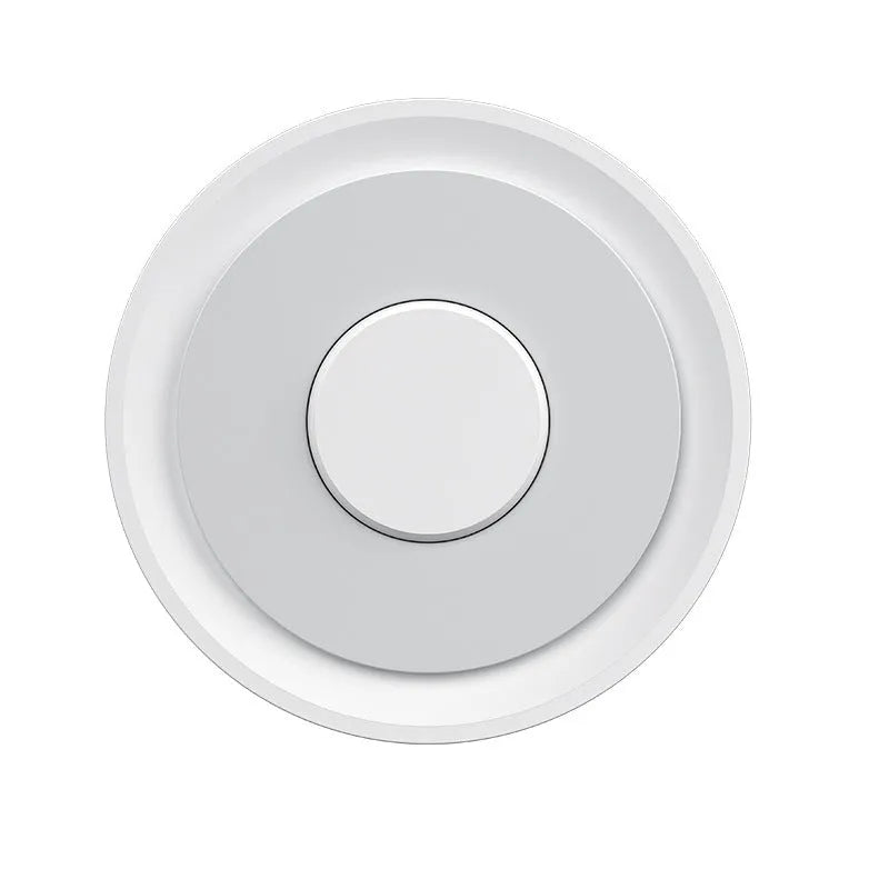 White square ZigBee intelligent gateway for home automation with 55m range