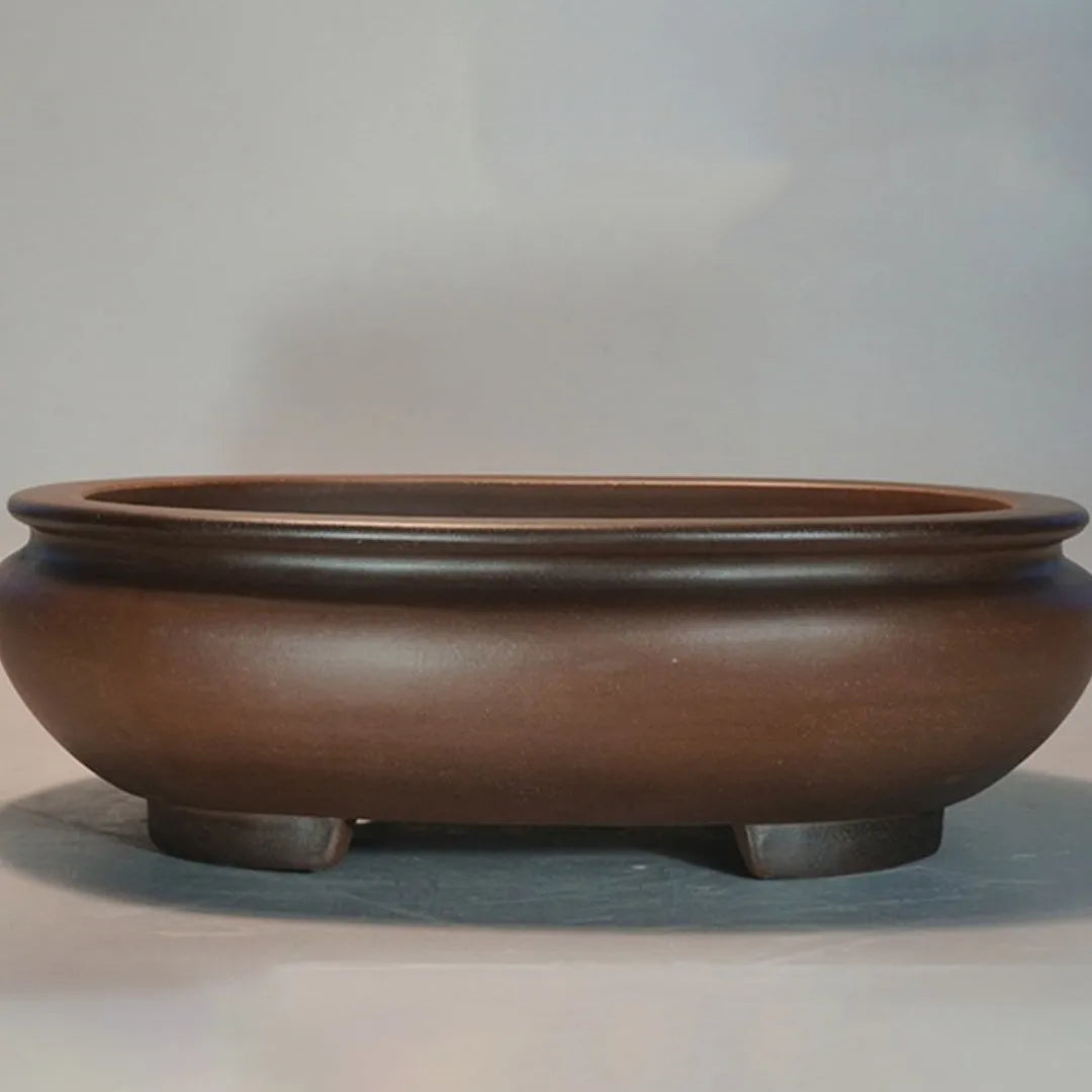 Handcrafted purple sand desktop flowerpot measuring 58x47x18cm in classical style.