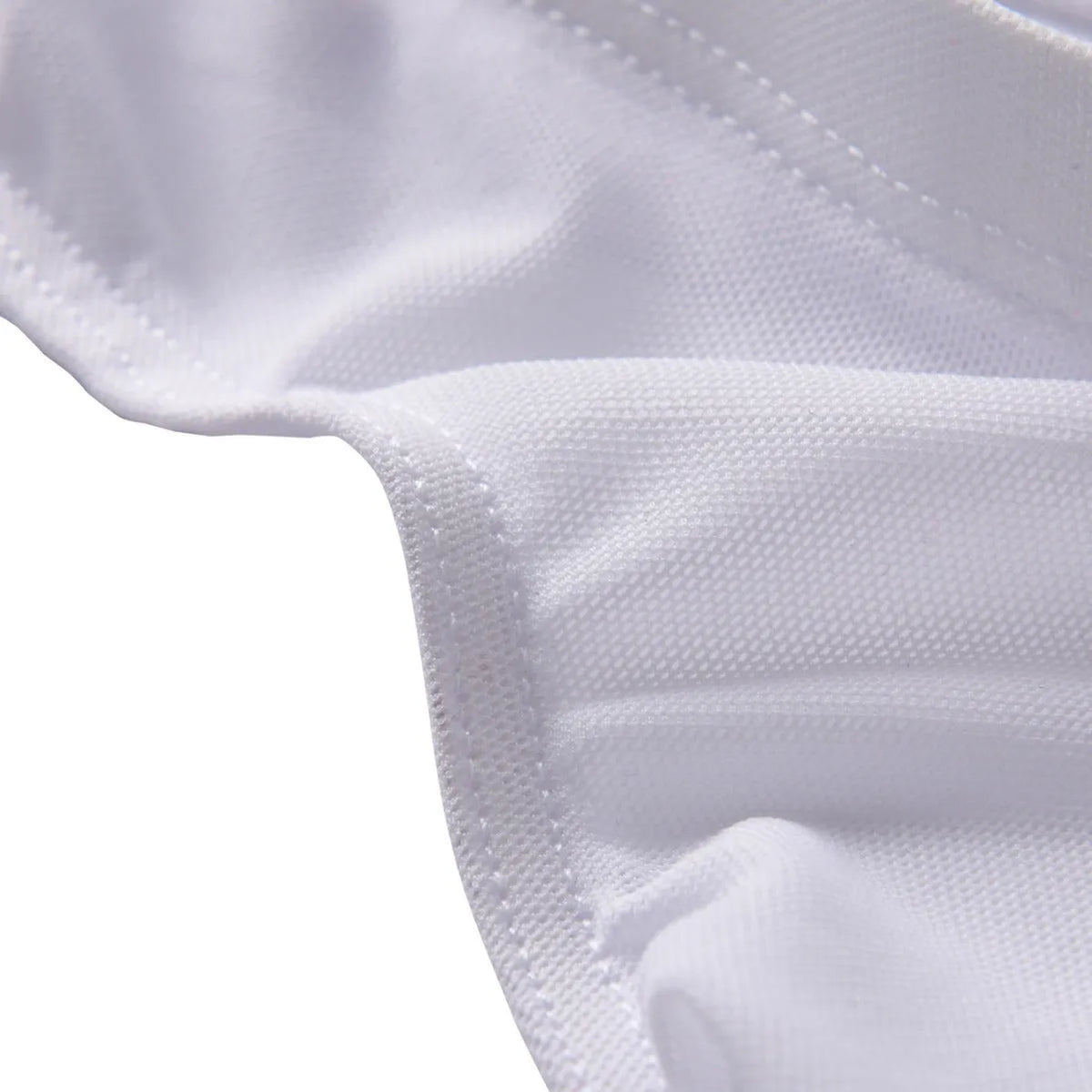 Men's black low waist briefs underwear shorts in quick-dry nylon fabric