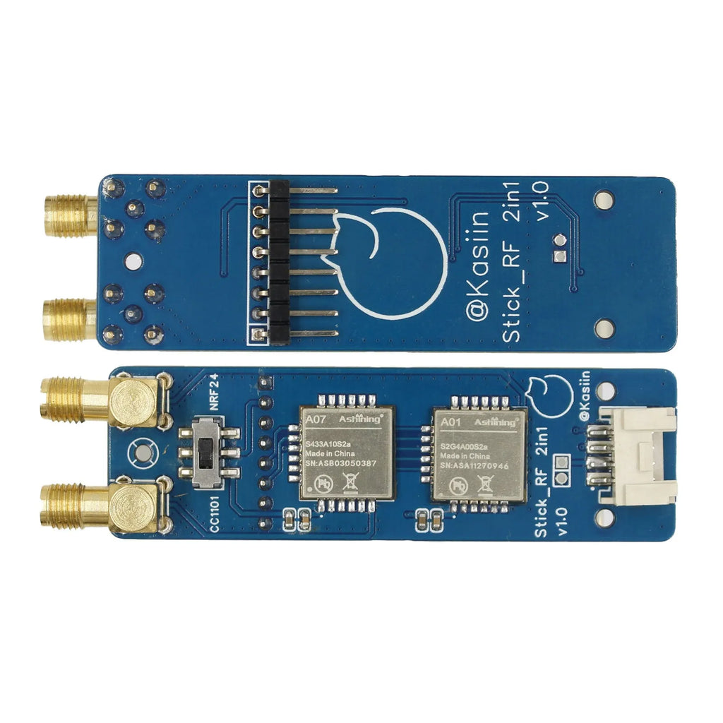M5StickC PLUS2 ESP32 IoT module with two antennas and Grove connection cable, 43g PCB build