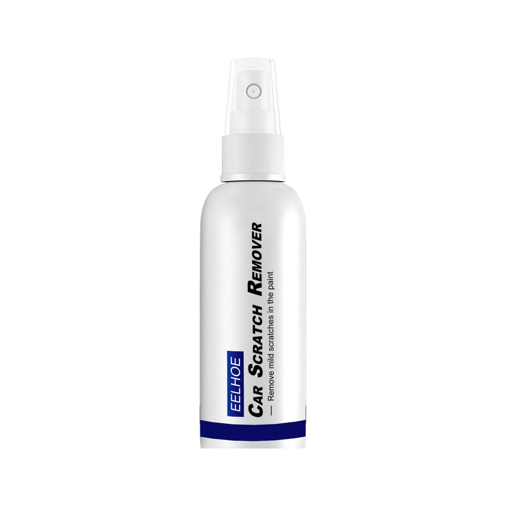 Can of car scratch repair spray for paint surface scratch removal and sealing glaze coating.