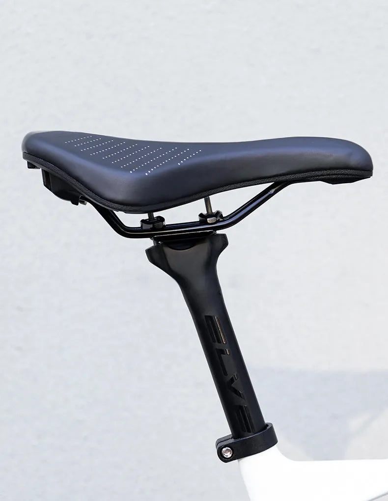 M size mountain bike seat cushion in black and pink colour options