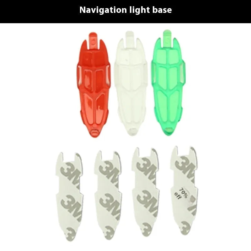 V3 wireless charging waterproof navigation lights for RC car boat or aircraft models