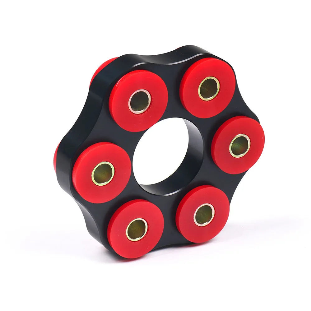 Red polyurethane aluminium drive shaft connecting plate bracket for BMW E46 E36 E30 M3 modification