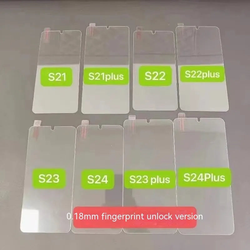 HD tempered glass screen protector for Samsung mobile phones with full screen coverage