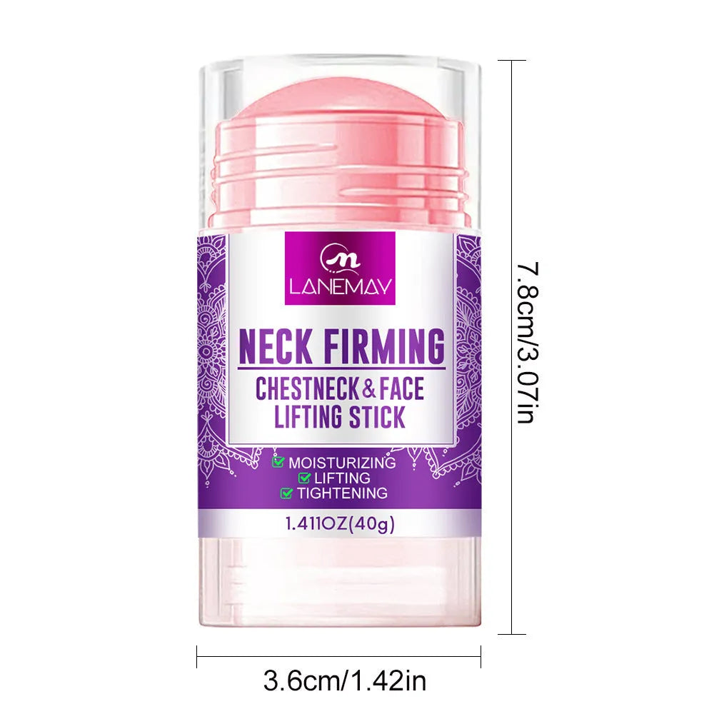 40g jar of anti-wrinkle neck firming cream for moisturising and skin brightening