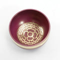 7.8cm hand-hammered Himalayan singing bowl in seven colour options for meditation and sound therapy