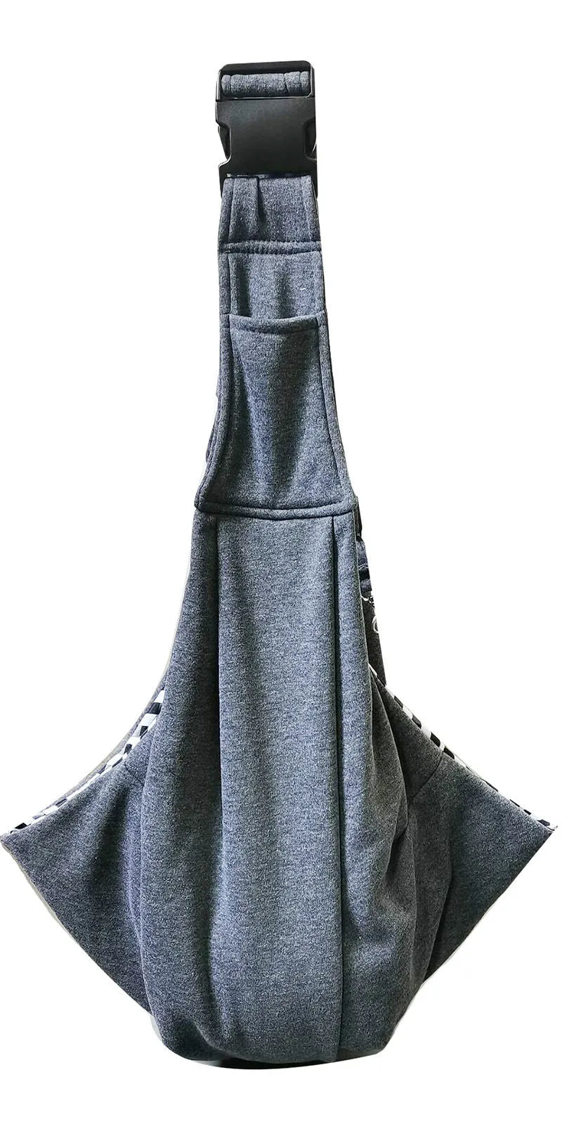 Soft adjustable-strap dog carrier bag in army green colour for pets under 7.5kg