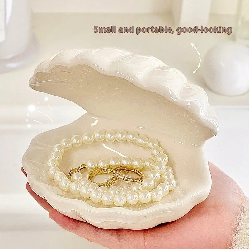Yellow porcelain storage tray with optional night lamp in modern simplicity design