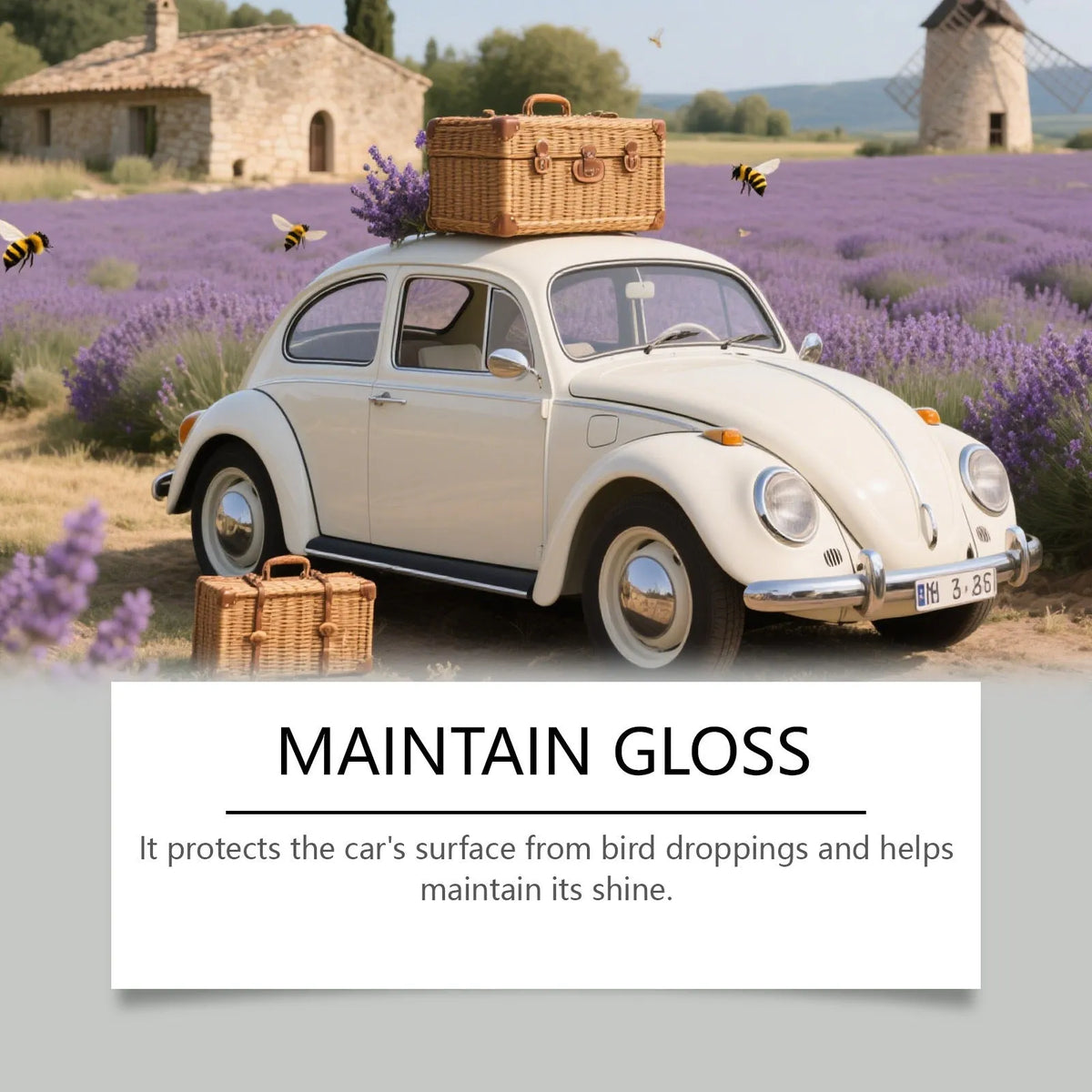 120ml ceramic coating spray bottle with anti-fading protective properties