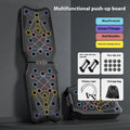 Flat ABS push up support plate for upper body muscle training
