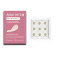 9-piece pack of mild acne patches for pimple desalting and acne closure treatment