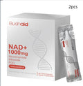 Anti-aging drink supplement bottle showing 300g capacity with listed ingredients