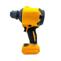 21V lithium battery cordless air exhauster with bare metal head for snow and dust removal