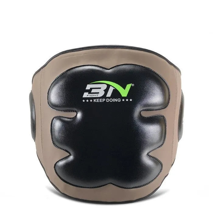 Dark grey Sanda boxing breast protection target with thickened foam for waist safety