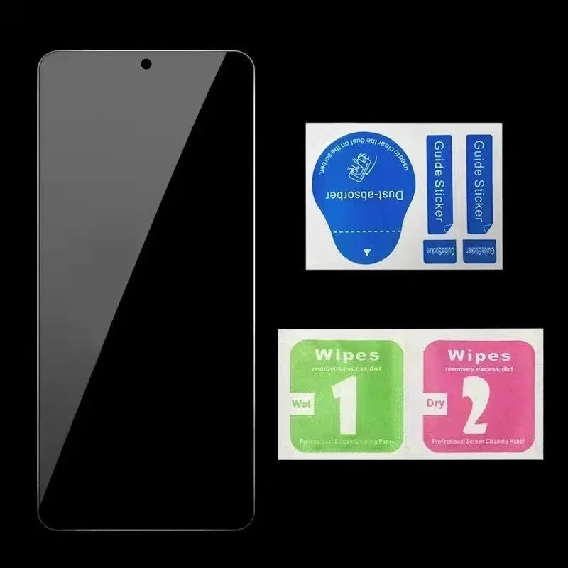 Privacy screen protector for Poco and Redmi Note phones with anti-spy viewing angle protection