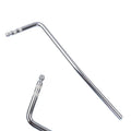 Direct plug-in guitar tremolo arm in black, blue, gold, and silver metal finishes