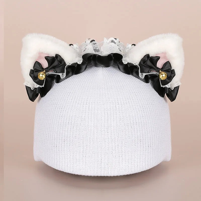 Plush cartoon character decoration for ski helmet customisation in various colours