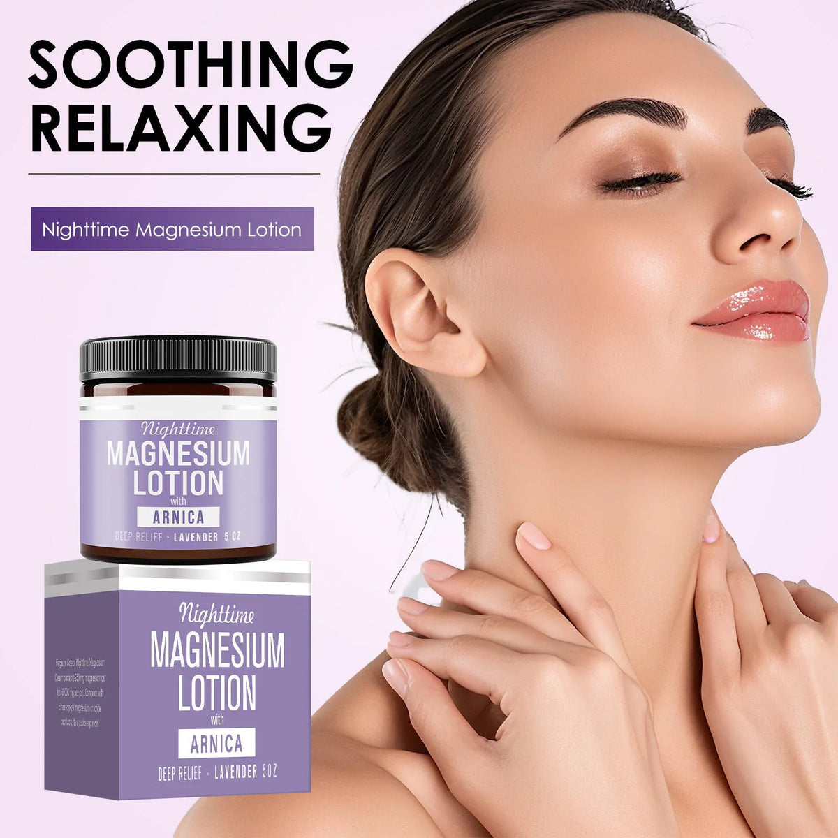 150ml magnesium body butter cream tub with shea butter and magnesium chloride