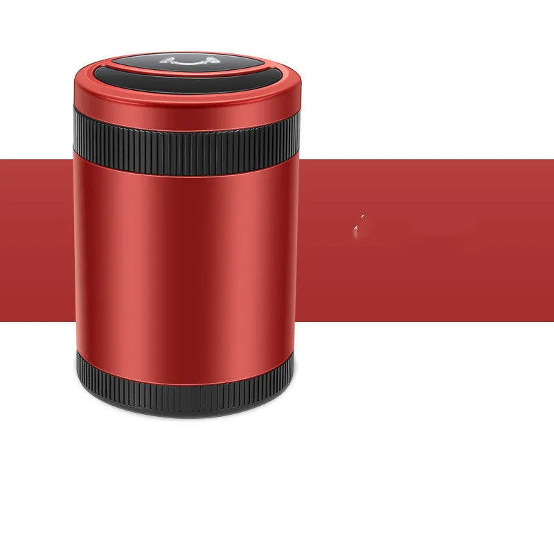 Automatic sensing vehicle ashtray in four colour options with USB power port