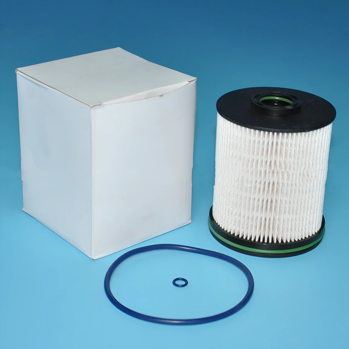 Diesel fuel filter and gasket kit for Vauxhall and Opel Astra models, 106mm tall.