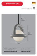 Danish designer hanging line pendant lamp in matte finish with adjustable cord for bedside or living room.