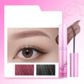 Long-lasting velvet fog eyebrow cream in four natural shades including milk coffee and latte tones.