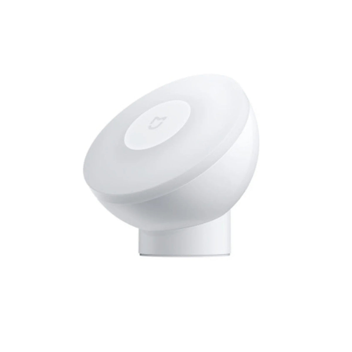 White modern bedside table lamp with Bluetooth and human body induction sensor