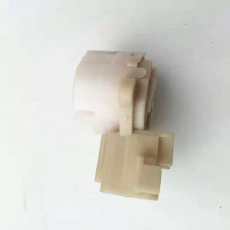 White plastic ignition lock plug electrical connector for Senya M80 and S80 scooters.