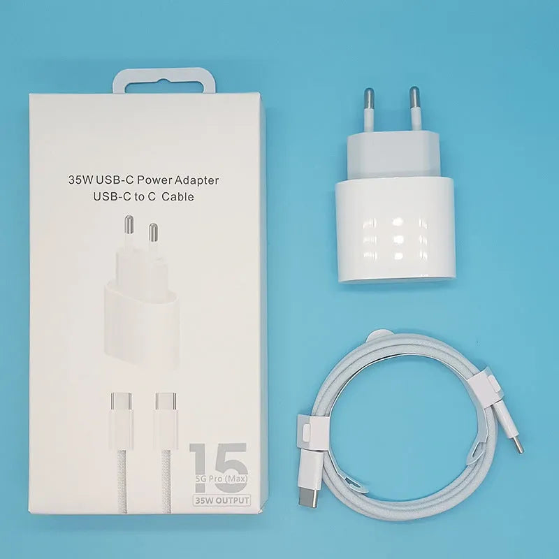 20W PD mobile phone charger with USB interface in European or US regulations version