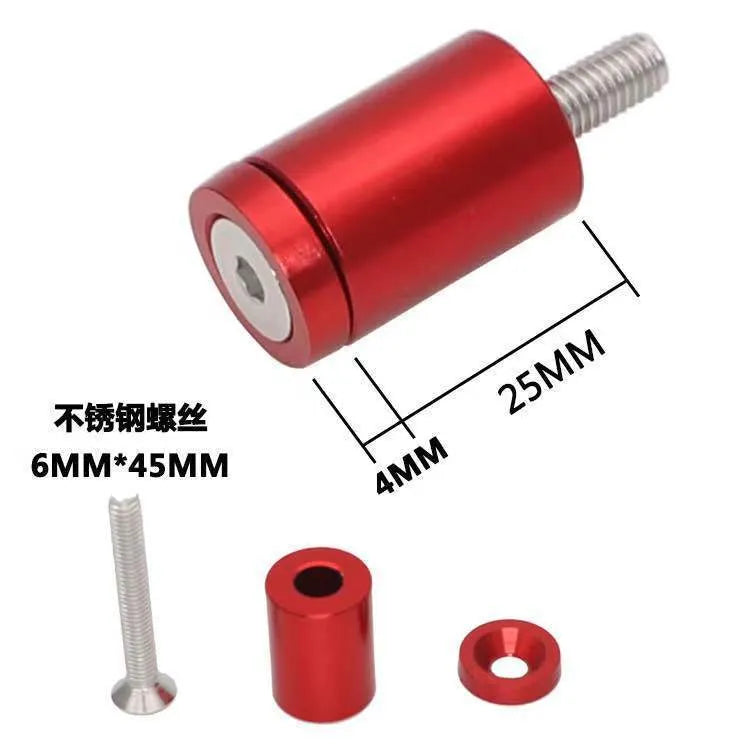 Aluminium alloy machine cover pad height sheet for car modification with screws, nuts, and washers