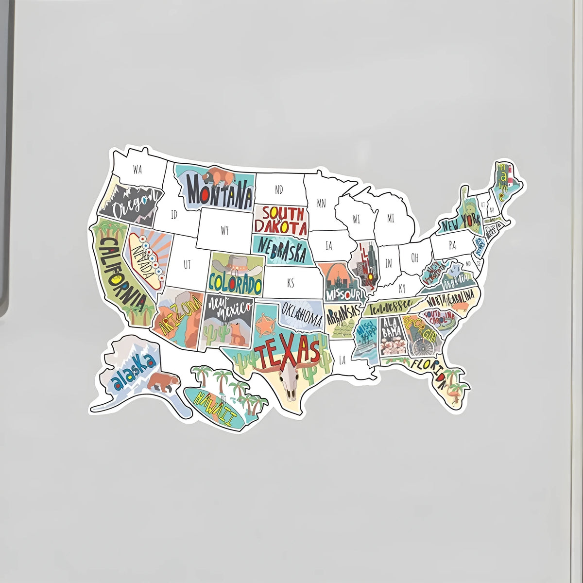 Adhesive letter sticker set for car body with white background sheet in two style options
