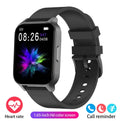 Smart health detection watch with colour TFT screen showing heart rate and blood pressure metrics