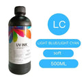 500ml bottle of UV printer ink for Epson XP600 TX800 flat plate printers