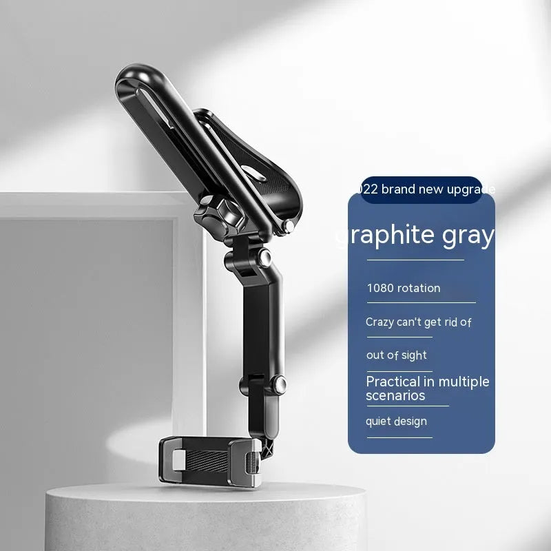 Car mobile phone bracket holder with clip mounting for dashboard or windscreen installation