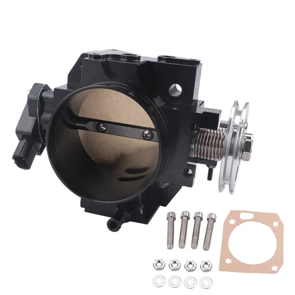 Aluminium throttle body with 70mm bore for Honda K20A engine modification