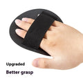 Women's finger style rubber bath gadget with round cake lace design for shower use