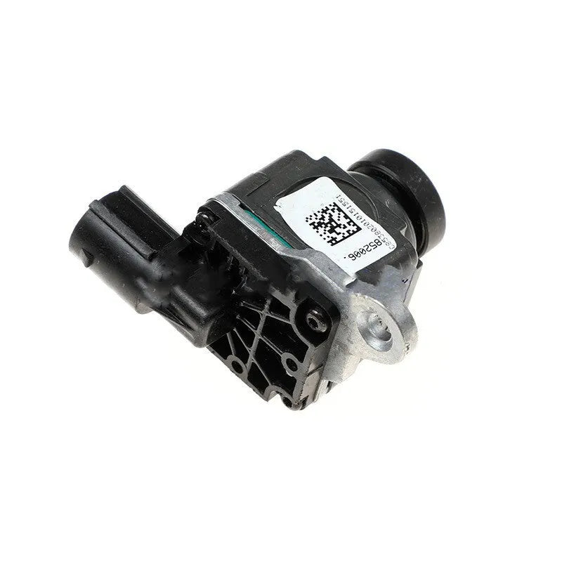 Black plastic rear view reversing camera for Dodge trucks with rotating adjustment mechanism