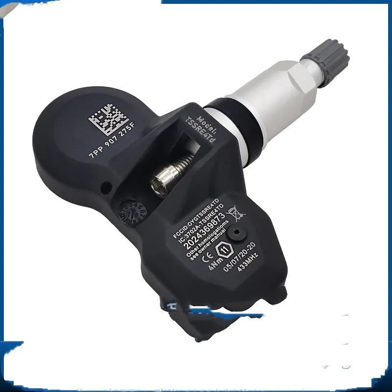Black tyre pressure monitor sensor for Audi car tyre pressure monitoring system replacement