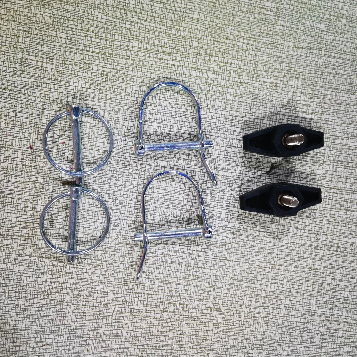 Foldable aluminium kayak transport cart with rubber components for open kayaks and drift boats