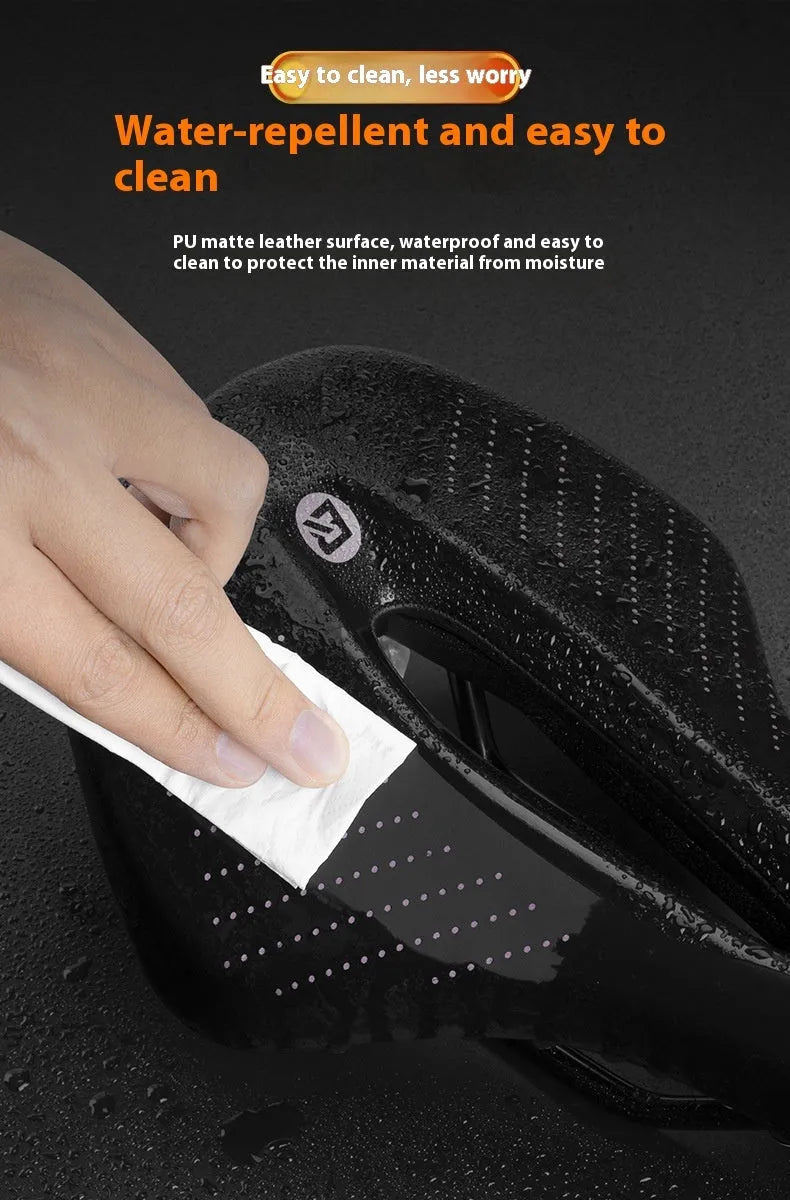 M size mountain bike seat cushion in black and pink colour options