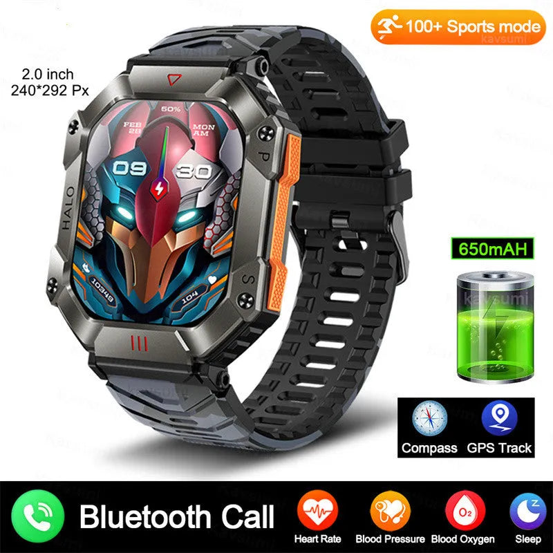 Android GPS smart watch for women with black resin dial and titanium alloy case on multiple strap options