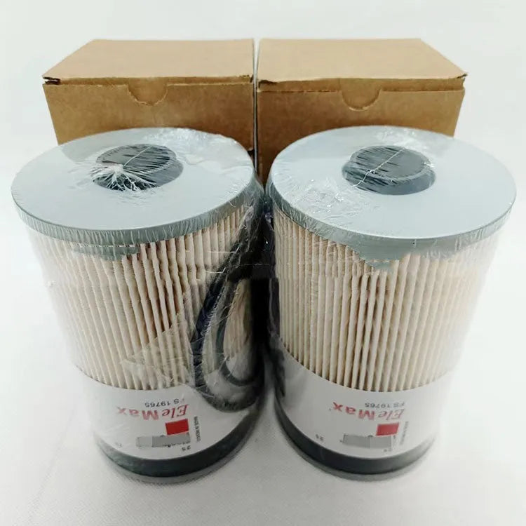 FS19764 diesel fuel filter with folding paper element for generator sets
