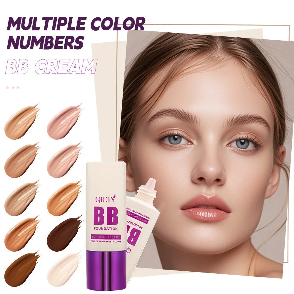 Feeding bottle BB cream foundation concealer in 10 shade options with brightening effect